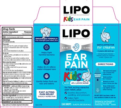 Carton Lipo (Lipo Kids Ear Pain Carton)